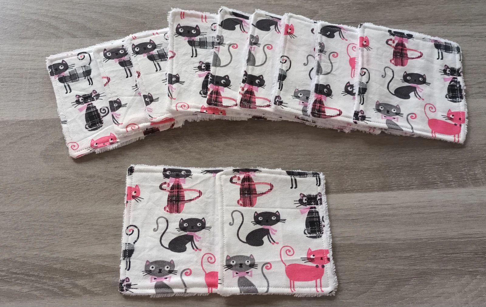 Lot de 9 ligettes carrées + 2 rectangles gratuites 